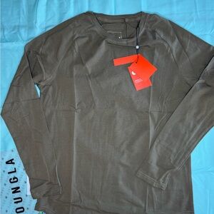 YoungLA Olive Long Sleeve Shirt. Brand New In Bag. Men’s Size Small.